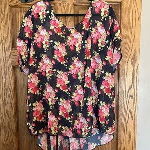 Torrid Floral Swim Cover